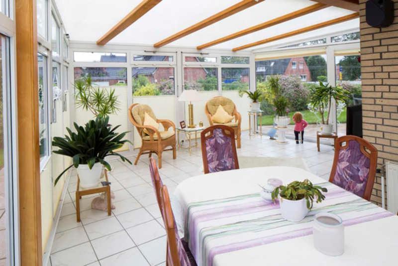 Appartement "Haus Schuldt" à Mildstedt Extérieur photo